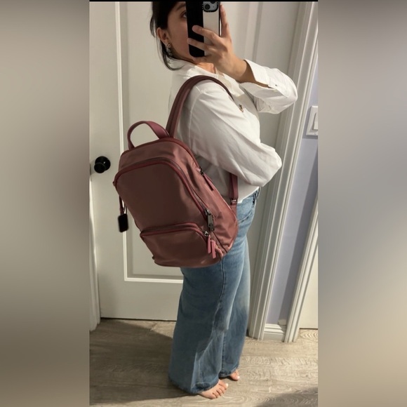 best large toiletry bag for travel Medium Foldable Hanging Mini Anti Theft Backpack The top can also New Voyage Colour:Plume Grey